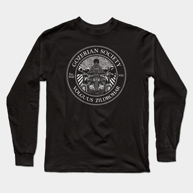 Gozerian Society Long Sleeve T-Shirt by eightballart